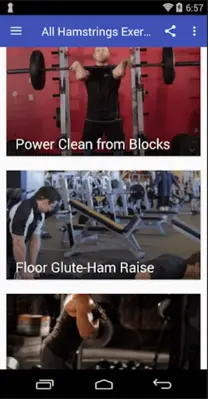 All Hamstrings Exercises android App screenshot 5