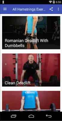 All Hamstrings Exercises android App screenshot 7